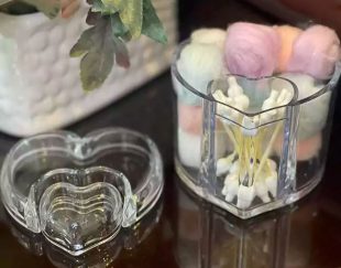 فروش عمده استند پنبه و گوش پاک کن قلبی