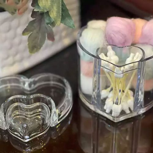 فروش عمده استند پنبه و گوش پاک کن قلبی