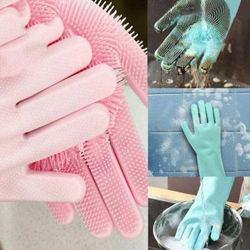 دستکش سیلیکونی ظرفشویی