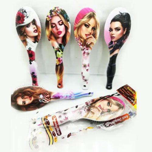 فروش عمده برس مو طرح دختر کاترین