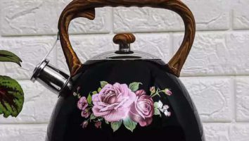 نگهداری و استفاده از کتری سوتی کف چدن دسته چوبی