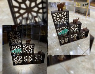 شلف دیوارکوب 3 سایز گره چینی