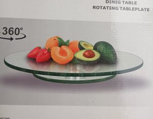 سینی شیشه ای گردان