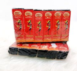 جوراب زنانه مچی 2ربع شیشه ای مشکی