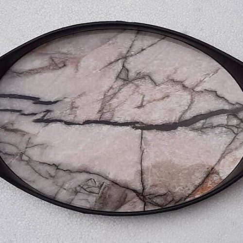 سینی بیضی کف سنگ