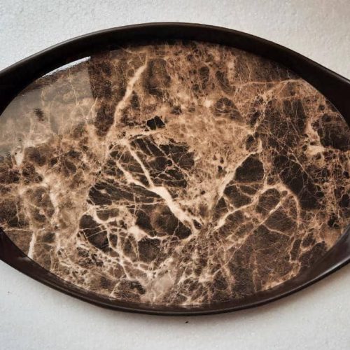 سینی بیضی کف سنگ