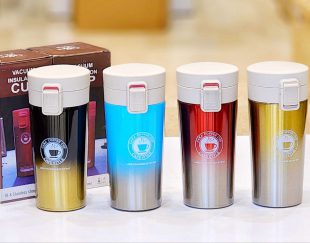 تراول ماگ 380 استیل 2رنگ vacuum