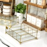 تیبگ برنجی ۴ خانه