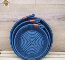 عمده فروشی سبد گرد کنف بافت