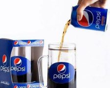 لیوان اکرولیک دوجداره یخ زن پپسی