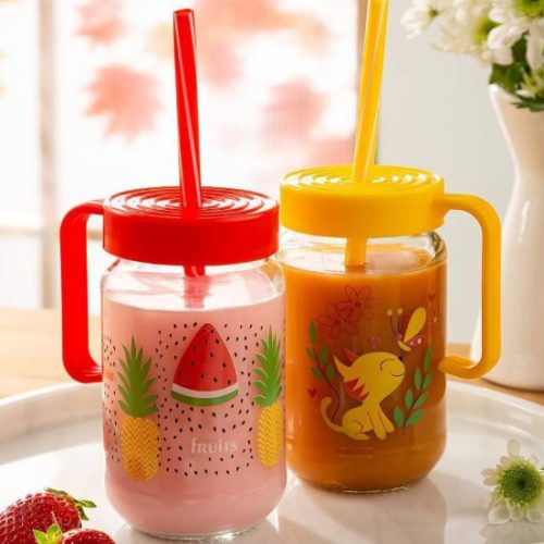 لیوان اسموتی نی دار با کیفیت و عالی