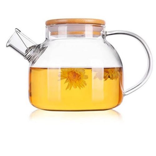 قوری پیرکس درب بامبو