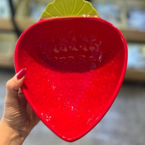 ظرف سرامیکی توت فرنگی