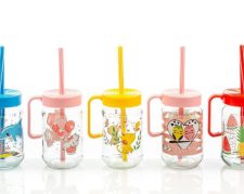 لیوان اسموتی نی دار با کیفیت و عالی