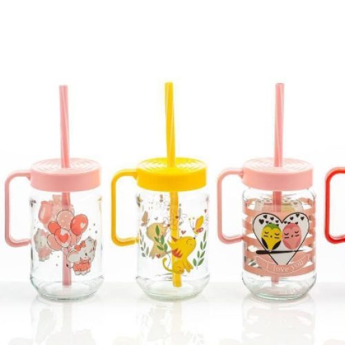 لیوان اسموتی نی دار با کیفیت و عالی