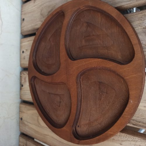 اردوخوری چوبی گرد دلوین 7