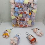 آویز سرکلیدی عروسک روسی کوچک، هدیه ای جذاب برای کودکان