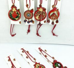 گردنبند چوبی یلدا