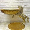 کاسه چکشی اسب پرشی طلایی هدیه ای زیبا و ماندگار برای هر مناسبتی