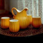 پارچ و لیوان سرامیکی