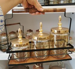 استند آریا دسته چوب