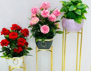 پایه گلدان سه تایی، محصولی با کیفیت و مقاوم