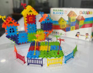 بلوک سازی ۷۸ تیکه Ftoys – سرگرمی و خلاقیت برای کودکان