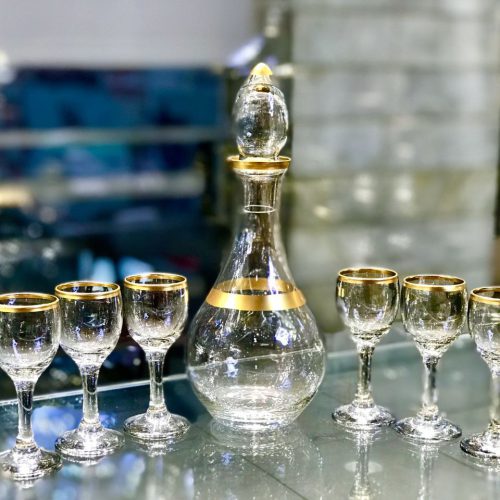 تنگ و گیلاس ترک شامپاین طلایی، زیبایی و شکوه در یک نگاه