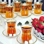 استکان نعلبکی لب طلا: زیبایی و جلوه ای خاص به میز پذیرایی