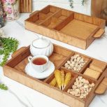 سینی تی بگ 5 خانه دسته دار: نظم و زیبایی در سرو تی بگ