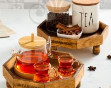 سینی رایزر چند ضلعی دو سایز؛ راهی برای ایجاد یک دکوراسیون مدرن و خلاقانه