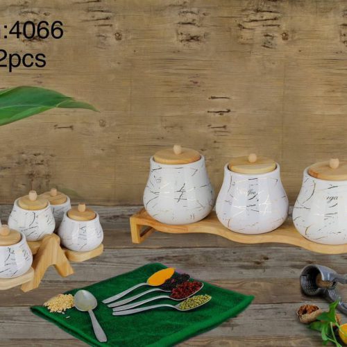 سرویس ۸پارچه یقه دار، راهی برای داشتن یک آشپزخانه مرتب و زیبا