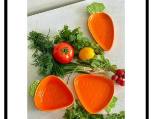 ظرف هویج تخت و گود: یک ظرف کاربردی و زیبا برای پذیرایی
