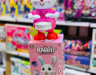 خرگوش تبل زن، اسباب بازی موزیکال جذاب برای کودکان