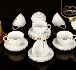 سرویس چای خوری ۱۴ پارچه کارمن – انتخابی مناسب برای هر مهمانی