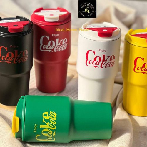 تراول ماگ 600 میل درب قفلی کوکا، هدیه‌ای جذاب برای طرفداران کوکا