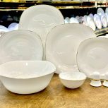 سرویس 6 نفره 26 پارچه پارس اپال لب طلا، محصولی با طراحی مدرن و شیک