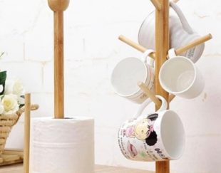 استند لیوان و استند دستمال بامبو: یک انتخاب ایده‌آل برای آشپزخانه