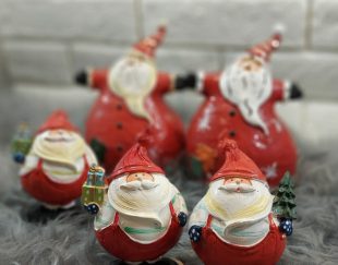 بابانوئل کوچک 2 مدل: تزئینی شیک و جذاب برای کریسمس