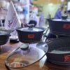 سرویس قابلمه ۸ پارچه : با قابلیت پخش گرمای یکنواخت