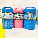 ظرف غذا دو طبقه دسته دار، مناسب برای حمل و نقل غذا