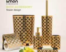 ست بهداشتی لیمون طرح گل: زیبایی و تمیزی در یک محصول