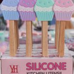 لیستک دسته چوبی طرح کاپ کیک با جنس چوب با کیفیت