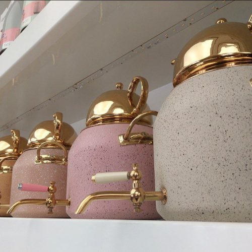 کتری قوری دو رو گرانیت: تجربه‌ای جدید از دم کردن چای