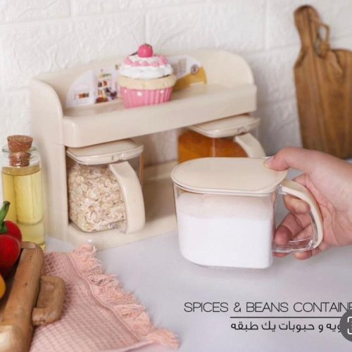 سرویس ادویه 1 طبقه دار: انتخابی مناسب برای هر آشپزخانه
