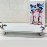 رولت خوری شمشاد چینی نسترن، محصولی با طراحی زیبا و مدرن