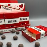 شکلات سیگار پاکتی با بسته بندی جذاب
