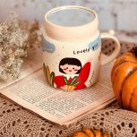 ماگ درب آینه ای، مناسب برای نوشیدن قهوه و چای