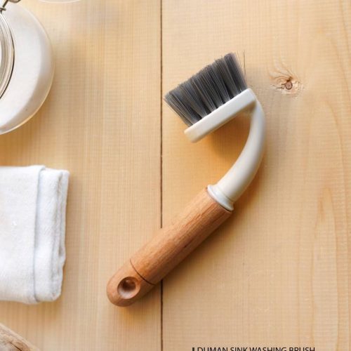 برس سینک گر چوبی، یه انتخاب ایده آل برای تمیز کردن سینک ظرفشویی