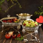 خرید عمده سرویس جهیزیه دیانا سوفله سیلور ۱۶۱۰، زیبایی و کیفیت در کنار هم